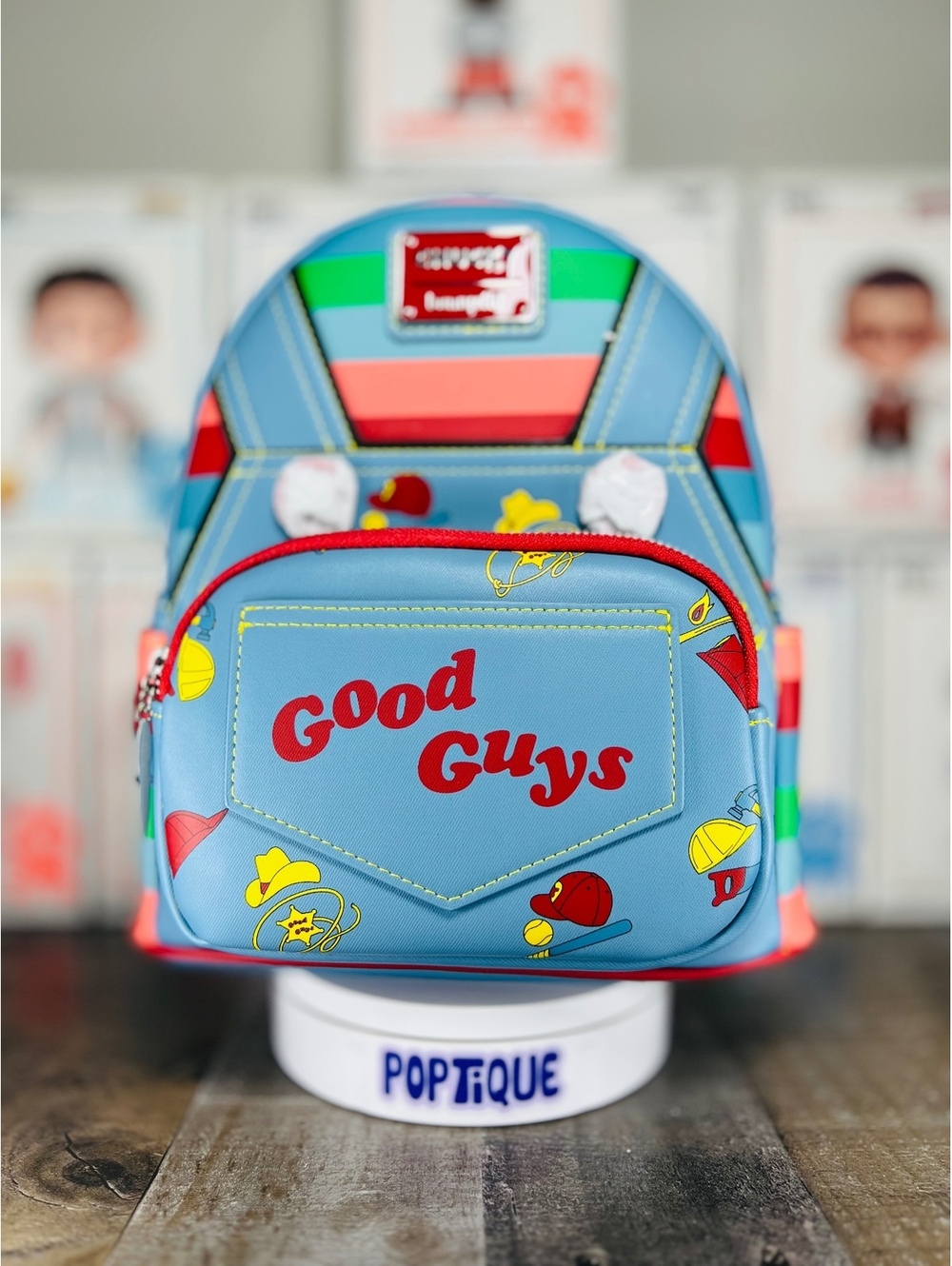 Child's Play Chucky Cosplay Mini-Backpack